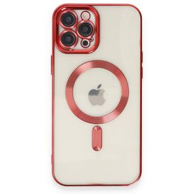 BSSM Kross Magneticsafe Kapak - Kırmızı iPhone 12 Pro Max Kılıf