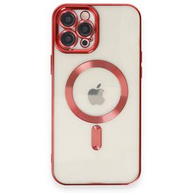 BSSM Kross Magneticsafe Kapak - Kırmızı iPhone 12 Pro Max Kılıf