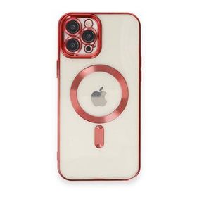 BSSM Kross Magneticsafe Kapak - Kırmızı iPhone 12 Pro Max Kılıf