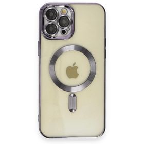 BSSM Kross Magneticsafe Kapak - Mor iPhone 12 Pro Kılıf