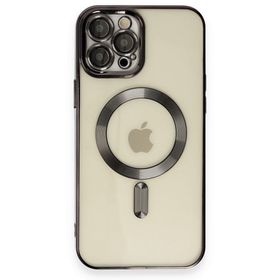 BSSM Kross Magneticsafe Kapak - Siyah iPhone 12 Pro Kılıf