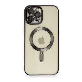 BSSM Kross Magneticsafe Kapak - Siyah iPhone 12 Pro Kılıf