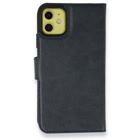 BSSM Lacivert iPhone 13 Mini Kılıf Trend S Plus Kapaklı Kılıf