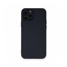 BSSM Lansman Glass Kapak - Lacivert iPhone 12 Pro Kılıf