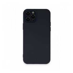 BSSM Lansman Glass Kapak - Lacivert iPhone 12 Pro Kılıf