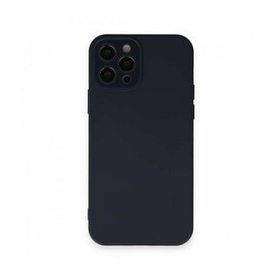 BSSM Lansman Glass Kapak - Lacivert iPhone 12 Pro Kılıf