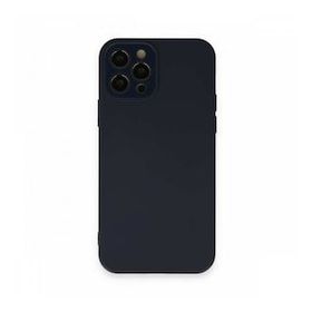 BSSM Lansman Glass Kapak - Lacivert iPhone 12 Pro Max Kılıf