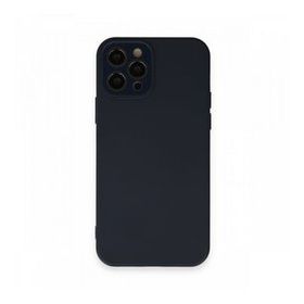 BSSM Lansman Glass Kapak - Lacivert iPhone 12 Pro Max Kılıf