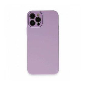 BSSM Lansman Glass Kapak - Lila iPhone 12 Pro Kılıf