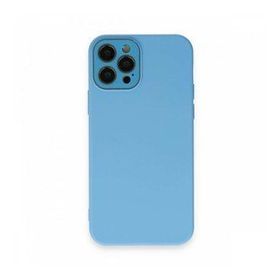 BSSM Lansman Glass Kapak - Mavi iPhone 12 Pro Kılıf