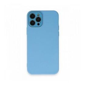 BSSM Lansman Glass Kapak - Mavi iPhone 12 Pro Max Kılıf
