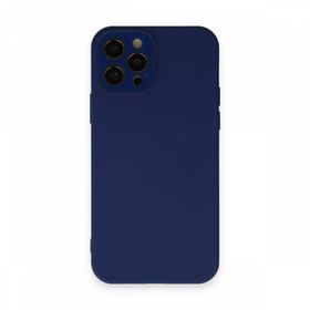 BSSM Lansman Glass Kapak - Sky Blue iPhone 12 Pro Kılıf