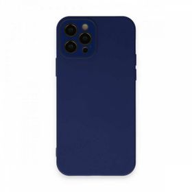 BSSM Lansman Glass Kapak - Sky Blue iPhone 12 Pro Kılıf