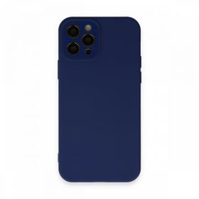 BSSM Lansman Glass Kapak - Sky Blue iPhone 12 Pro Kılıf