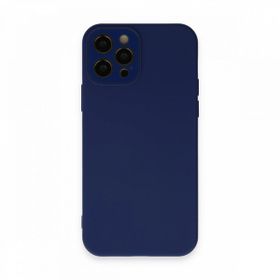 BSSM Lansman Glass Kapak - Sky Blue iPhone 12 Pro Max Kılıf