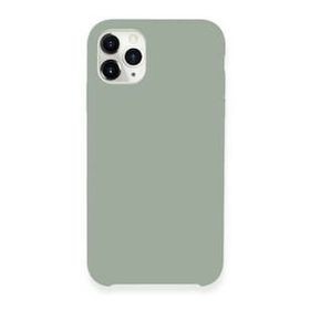 BSSM Lansman Legant Silikon - Açık Gri iPhone 11 Pro Max Kılıf