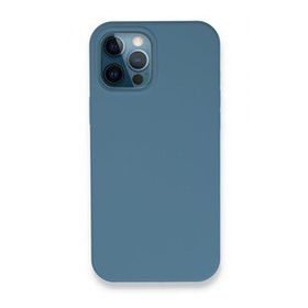 BSSM Lansman Legant Silikon - Açık Mavi iPhone 12 Pro Kılıf