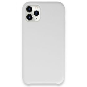 BSSM Lansman Legant Silikon - Beyaz iPhone 11 Pro Kılıf