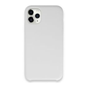 BSSM Lansman Legant Silikon - Beyaz iPhone 11 Pro Max Kılıf