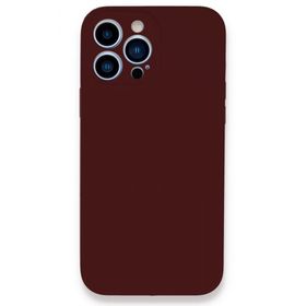 BSSM Lansman Legant Silikon - Bordo iPhone 13 Pro Kılıf