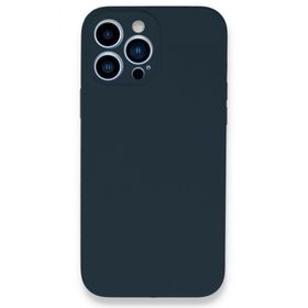 BSSM Lansman Legant Silikon - Gece Mavisi iPhone 13 Pro Kılıf