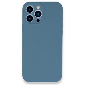 BSSM Lansman Legant Silikon - Gece Mavisi iPhone 13 Pro Kılıf
