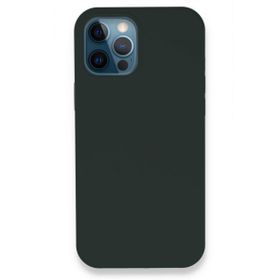 BSSM Lansman Legant Silikon - Koyu Yeşil iPhone 12 Pro Kılıf
