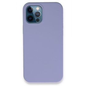 BSSM Lansman Legant Silikon - Lila iPhone 12 Pro Kılıf