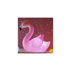 BSSM Led Işıklı Flamingo Masa Lambası