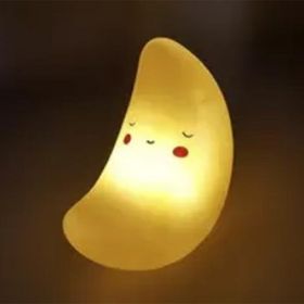 BSSM Led Işıklı Gülen Ay Masa Lambası