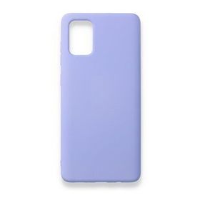 BSSM Lila Samsung Galaxy A71 Nano İçi Kadife Silikon Kılıf
