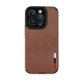BSSM Loop Deri Silikon - Kahverengi iPhone 14 Pro Max Kılıf
