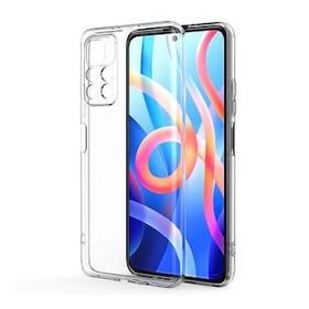BSSM Lüx Şeffaf Silikon Xiaomi Poco M4 Pro 4G Kılıf