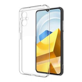 BSSM Lüx Şeffaf Silikon Xiaomi Poco M5 Kılıf