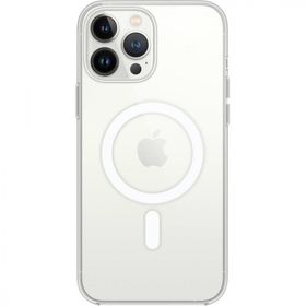 BSSM Magneticsafe Şeffaf Silikon - Şeffaf iPhone 13 Pro Kılıf