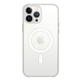 BSSM Magneticsafe Şeffaf Silikon - Şeffaf iPhone 13 Pro Kılıf