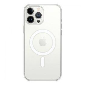 BSSM Magneticsafe Şeffaf Silikon - Şeffaf iPhone 13 Pro Kılıf