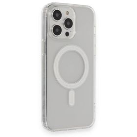 BSSM Matte Şeffaf Magneticsafe - Şeffaf iPhone 14 Pro Max Kılıf