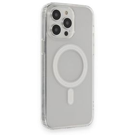 BSSM Matte Şeffaf Magneticsafe - Şeffaf iPhone 14 Pro Max Kılıf