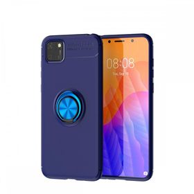 BSSM Mavi Huawei Y5P Range Yüzüklü Silikon Kılıf