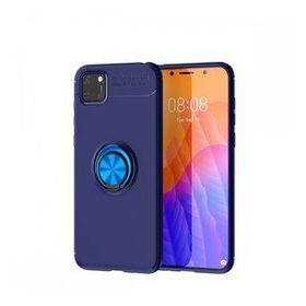 BSSM Mavi Huawei Y5P Range Yüzüklü Silikon Kılıf