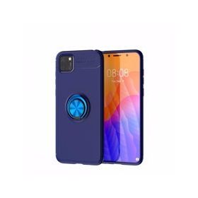 BSSM Mavi Huawei Y5P Range Yüzüklü Silikon Kılıf