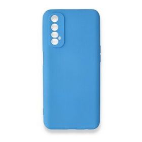BSSM Mavi Realme 7 Nano İçi Kadife Silikon Kılıf