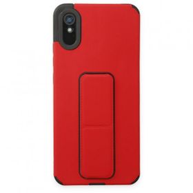 BSSM Mega Standlı Silikon - Kırmızı Xiaomi Redmi 9A Kılıf