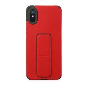 BSSM Mega Standlı Silikon - Kırmızı Xiaomi Redmi 9A Kılıf