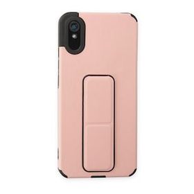 BSSM Mega Standlı Silikon - Pudra Xiaomi Redmi 9A Kılıf