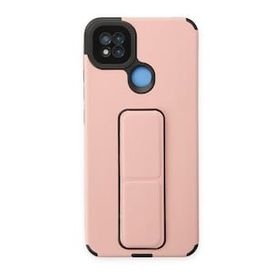 BSSM Mega Standlı Silikon - Pudra Xiaomi Redmi 9C Kılıf