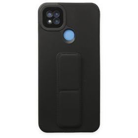 BSSM Mega Standlı Silikon - Siyah Xiaomi Redmi 9C Kılıf