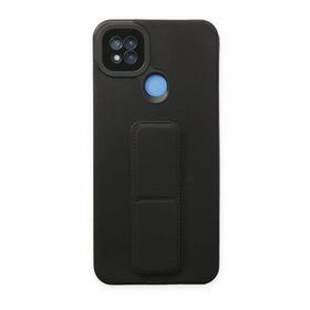 BSSM Mega Standlı Silikon - Siyah Xiaomi Redmi 9C Kılıf