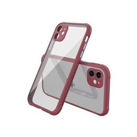 BSSM Miami Şeffaf Silikon Fuşya iPhone 12 Mini Kılıf